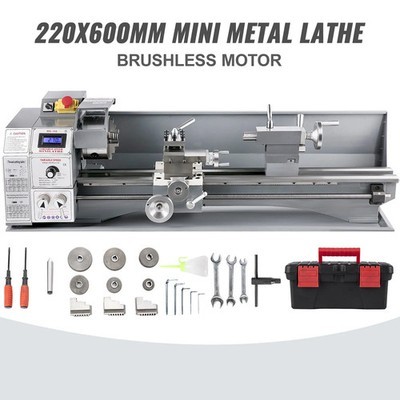 Tornio per metallo 220v mini - metallo,