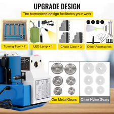 7"X14" Mini Tornio Da Banco in